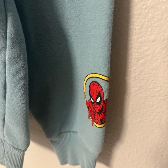 Marvel Light Blue Amazing Spider-Man Crewneck Sweater - Picture 3 of 5